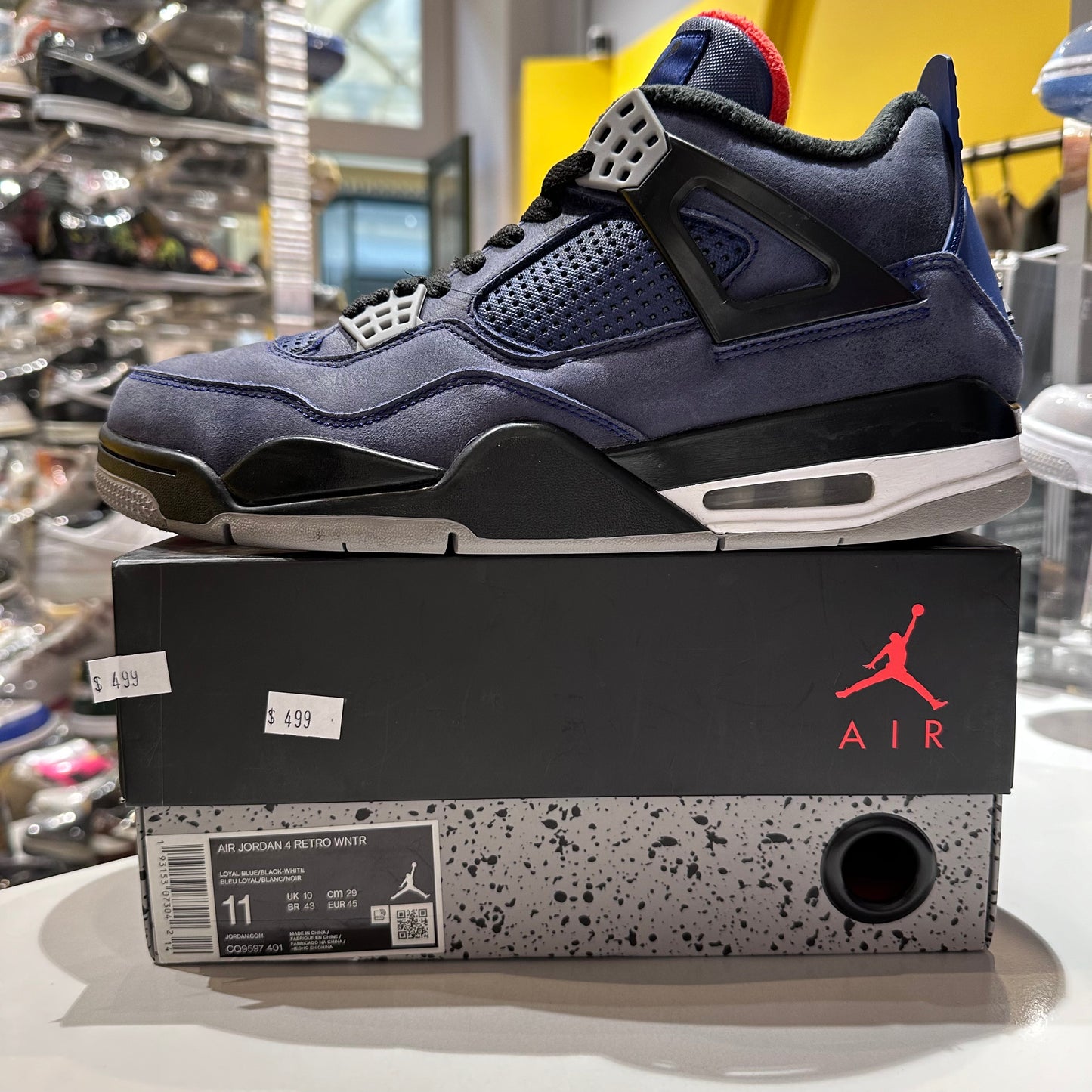 Jordan 4 Retro Winterized Loyal Blue Pre-owned