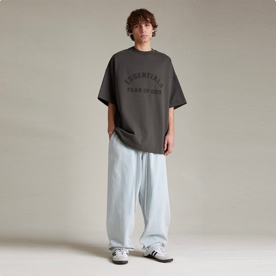 Essentials Fear of God Crewneck T-shirts Ink