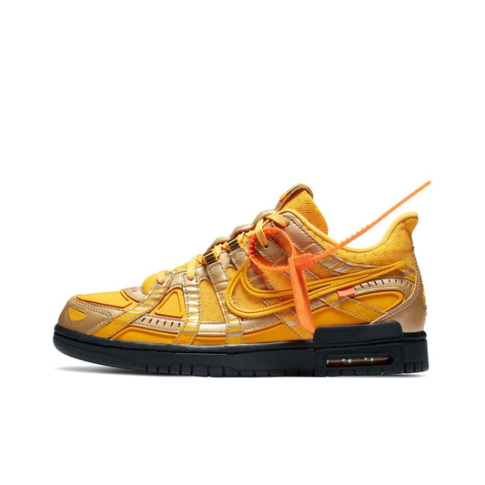 Nike Air Rubber Dunk Off-White University Gold