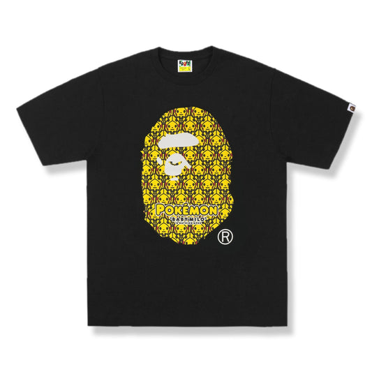 BAPE x Pokemon Ape Head Tee Black