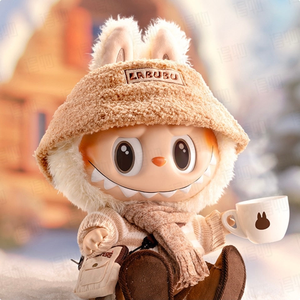 dress be latte labubu - Latte" Poster for Sale by FigmaCreations a knitted scarf Lububu DrESS BE LATTE: A