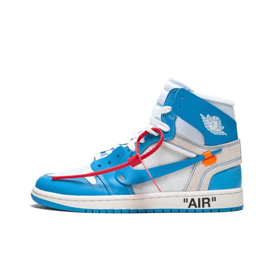 Jordan 1 Retro High Off-White University Blue Pre-owned US 9