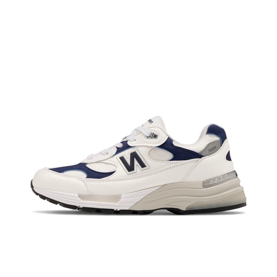 New Balance 992 White Navy Pre-owned US 7