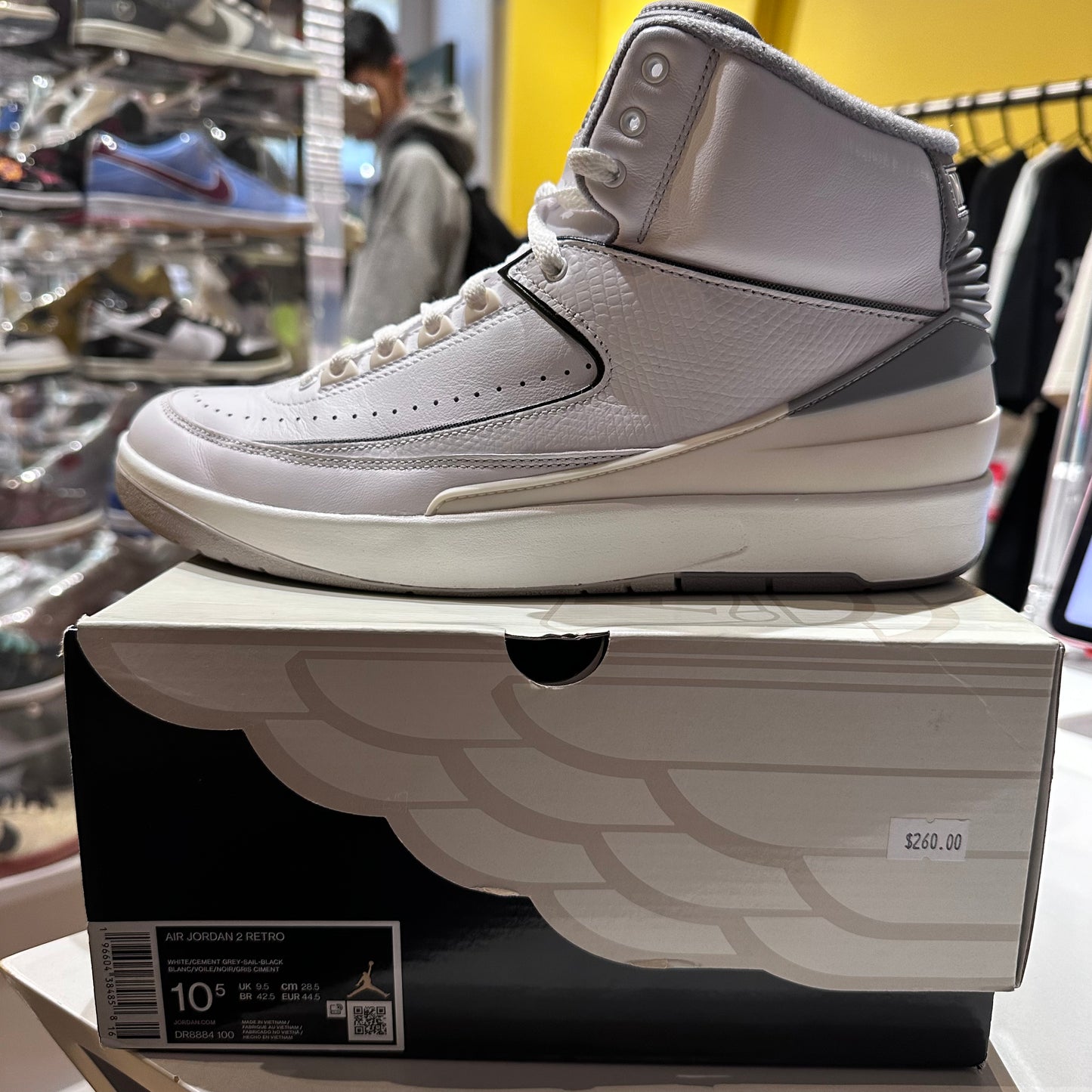 Jordan 2 Retro Cement Grey