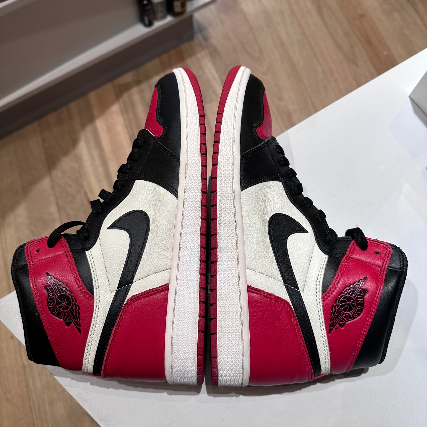 Jordan 1 Retro High Bred Toe Pre-owned US 11