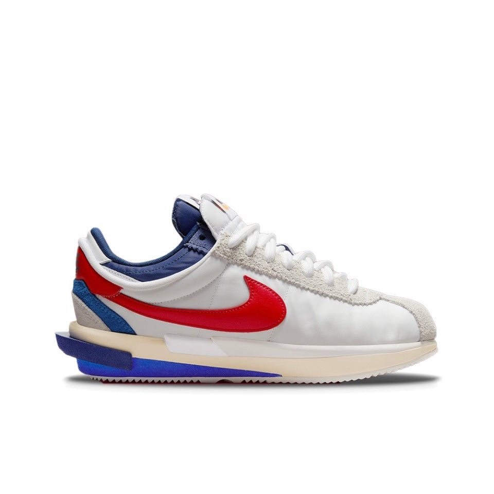 Nike Zoom Cortez SP sacai White University Red Blue