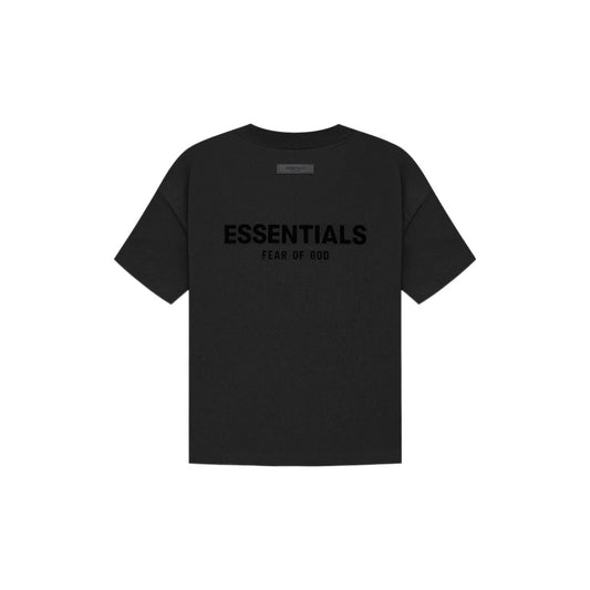 Fear of God Essentials SS22 Tee Stretch Limo Logo Black