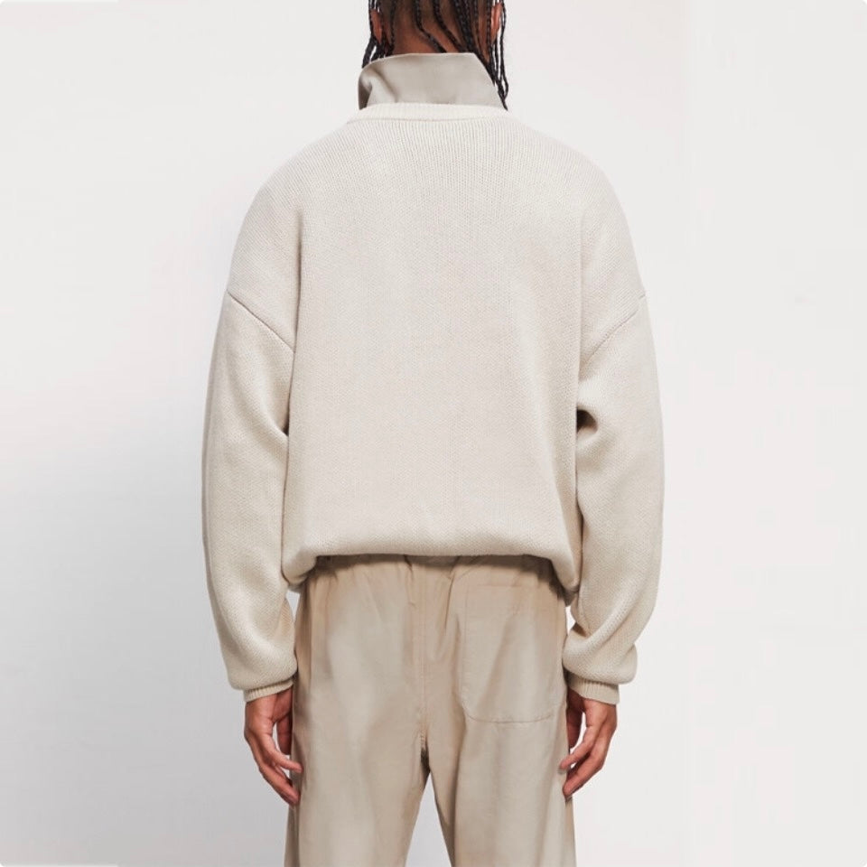 Fear of God Essentials Knit Sweater Cream