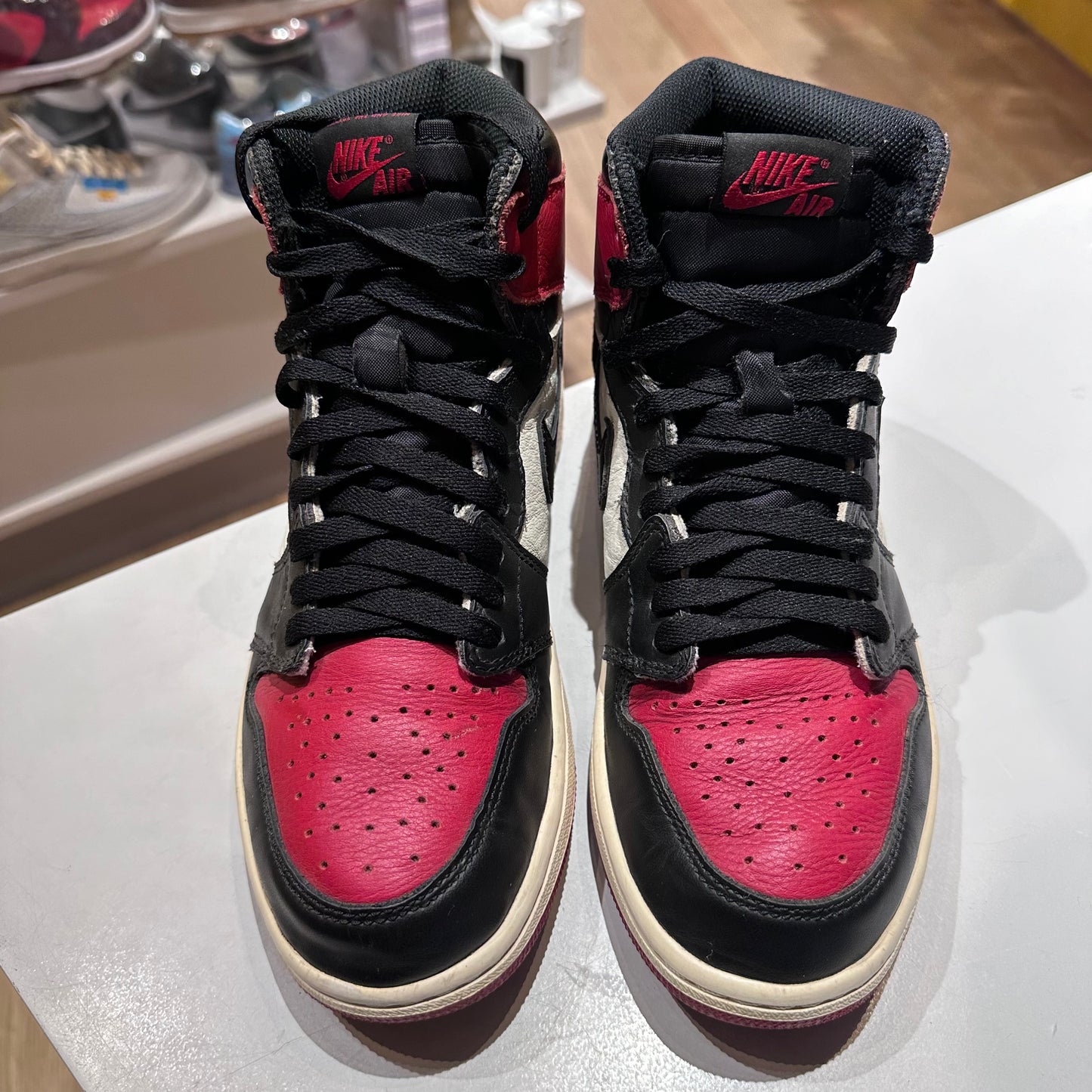 Jordan 1 Retro High Bred Toe Pre-owned US8