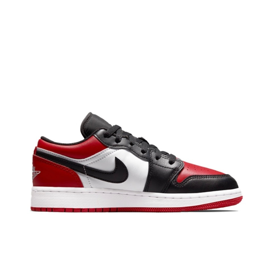 Jordan 1 Low Bred Toe (GS)