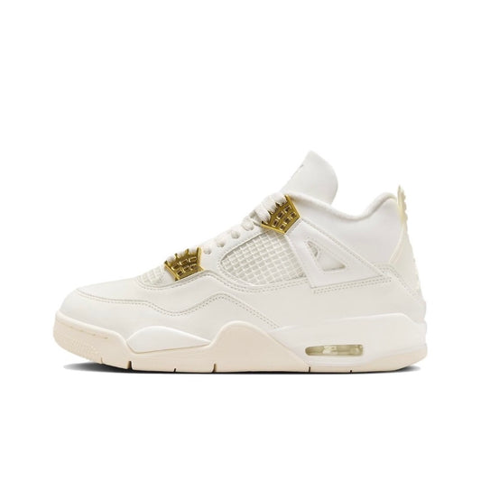 Jordan 4 Retro Metallic Gold (Women's)