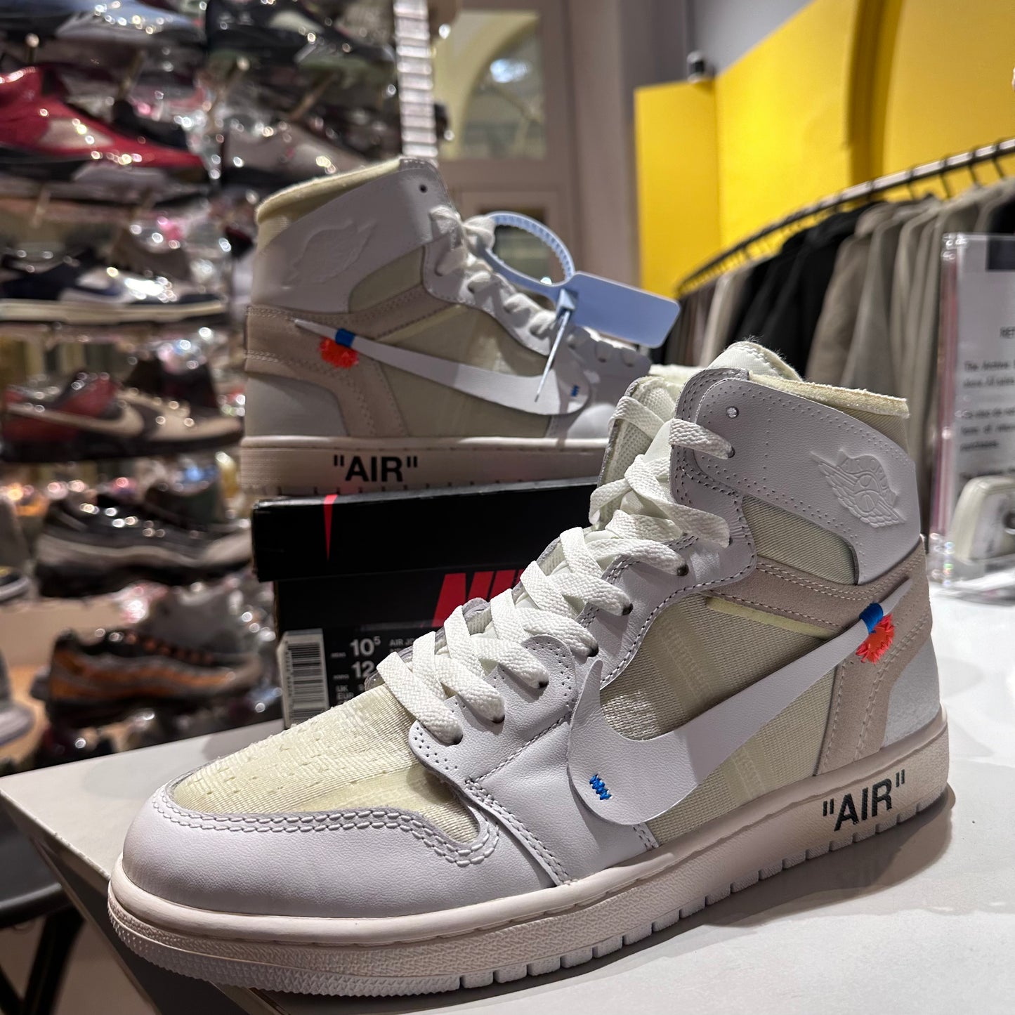 Jordan 1 Retro High Off-White Euro Pre-owned US 10.5