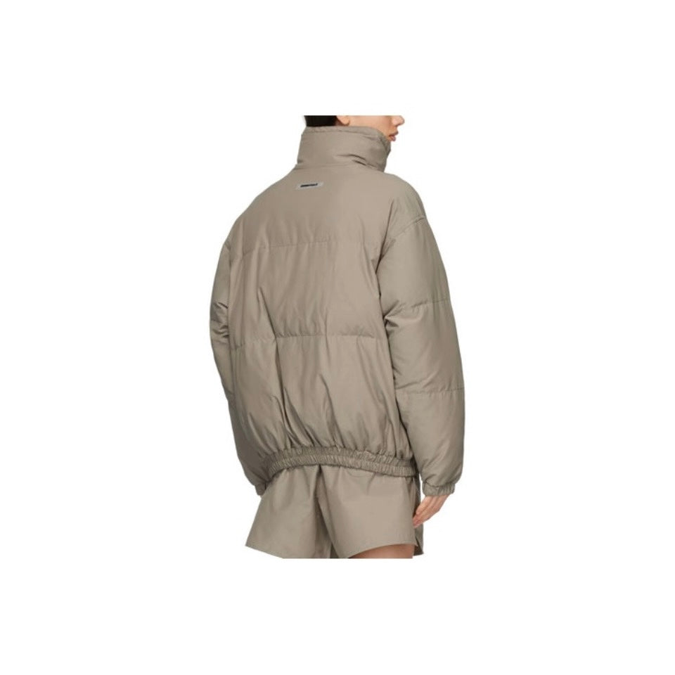 Fear of God Essentials Puffer Jacket Taupe