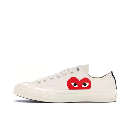 Comme des Garcons PLAY x Converse Chuck Taylor All Star 70 White