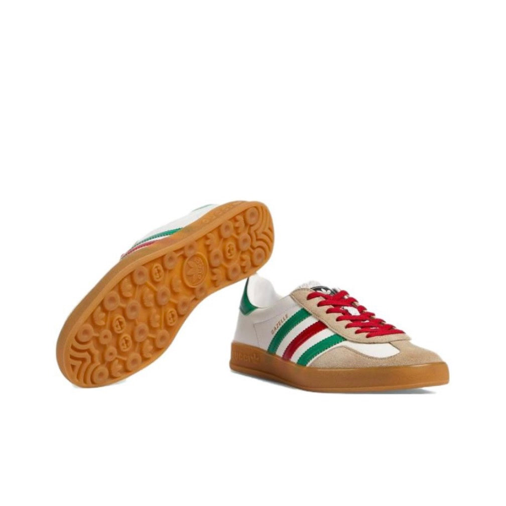 adidas x Gucci Gazelle White Green Red