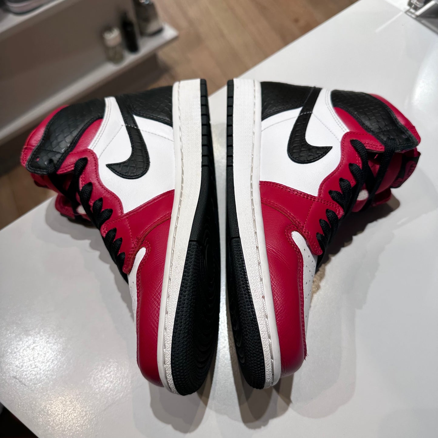 Jordan 1 Retro High Satin Snake Chicago (Women's) Pre-Owned