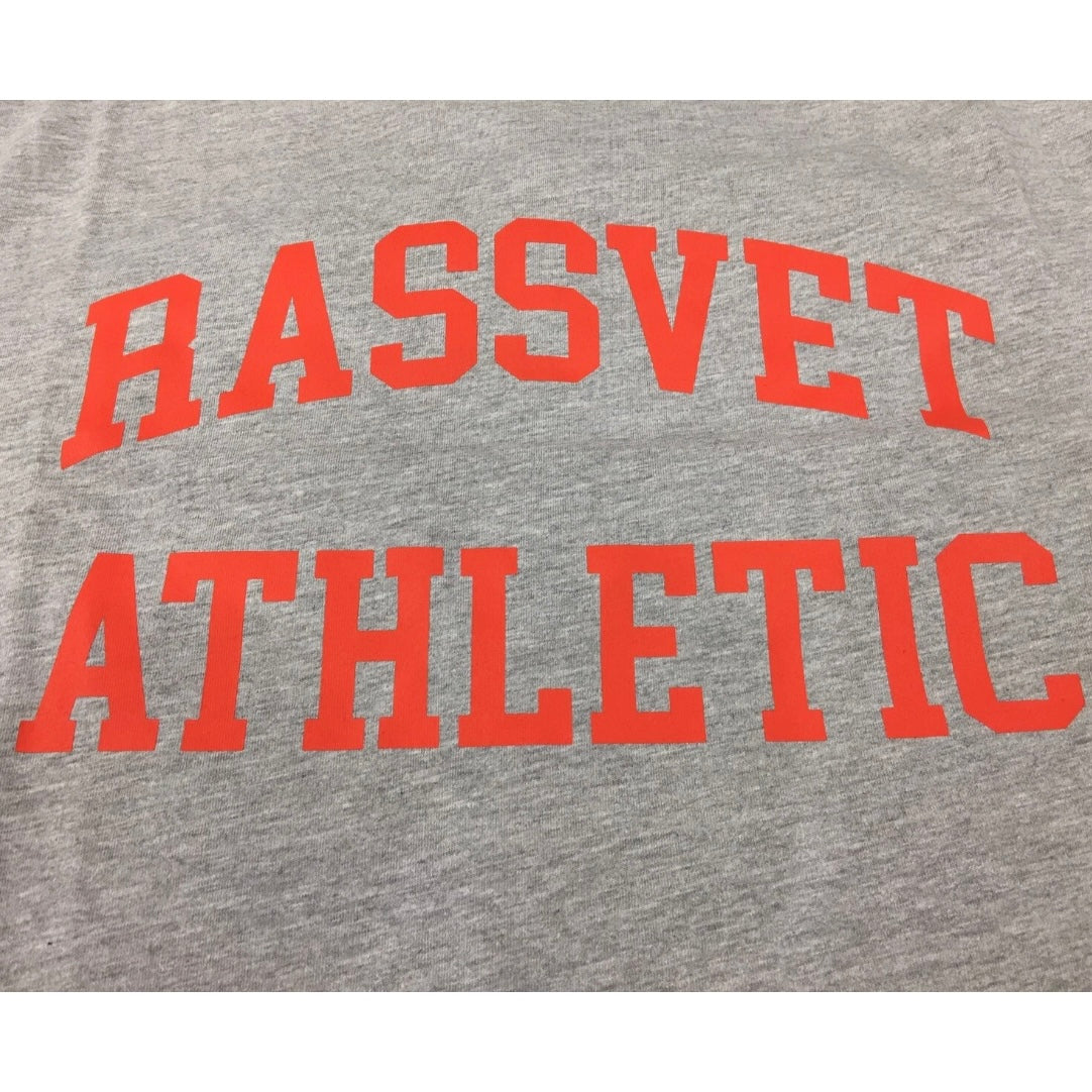 PACCBET Rassvet Russell Athletic Gosha Rubchinskiy Printed Woven Tee Grey