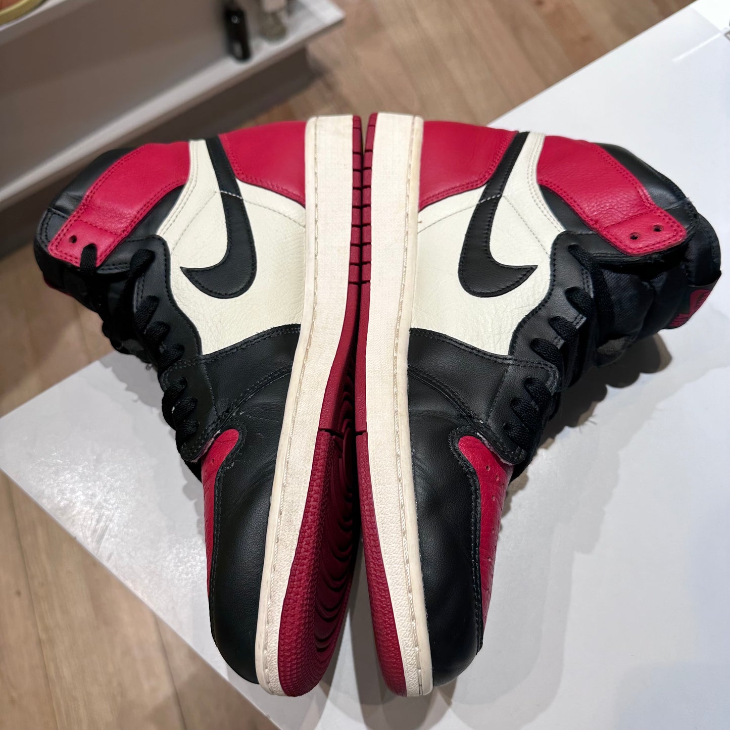 Jordan 1 Retro High Bred Toe Pre-owned US 13