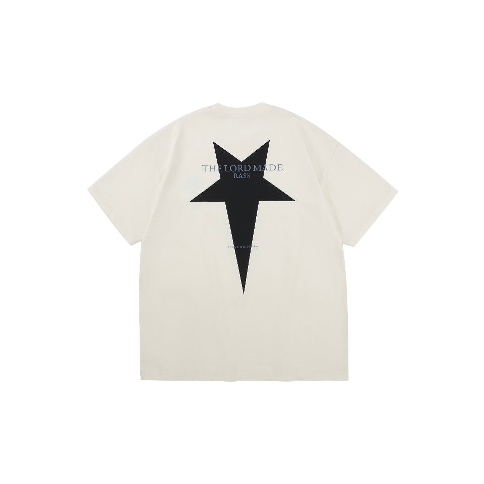 Rass Star Logo Tee Off-white