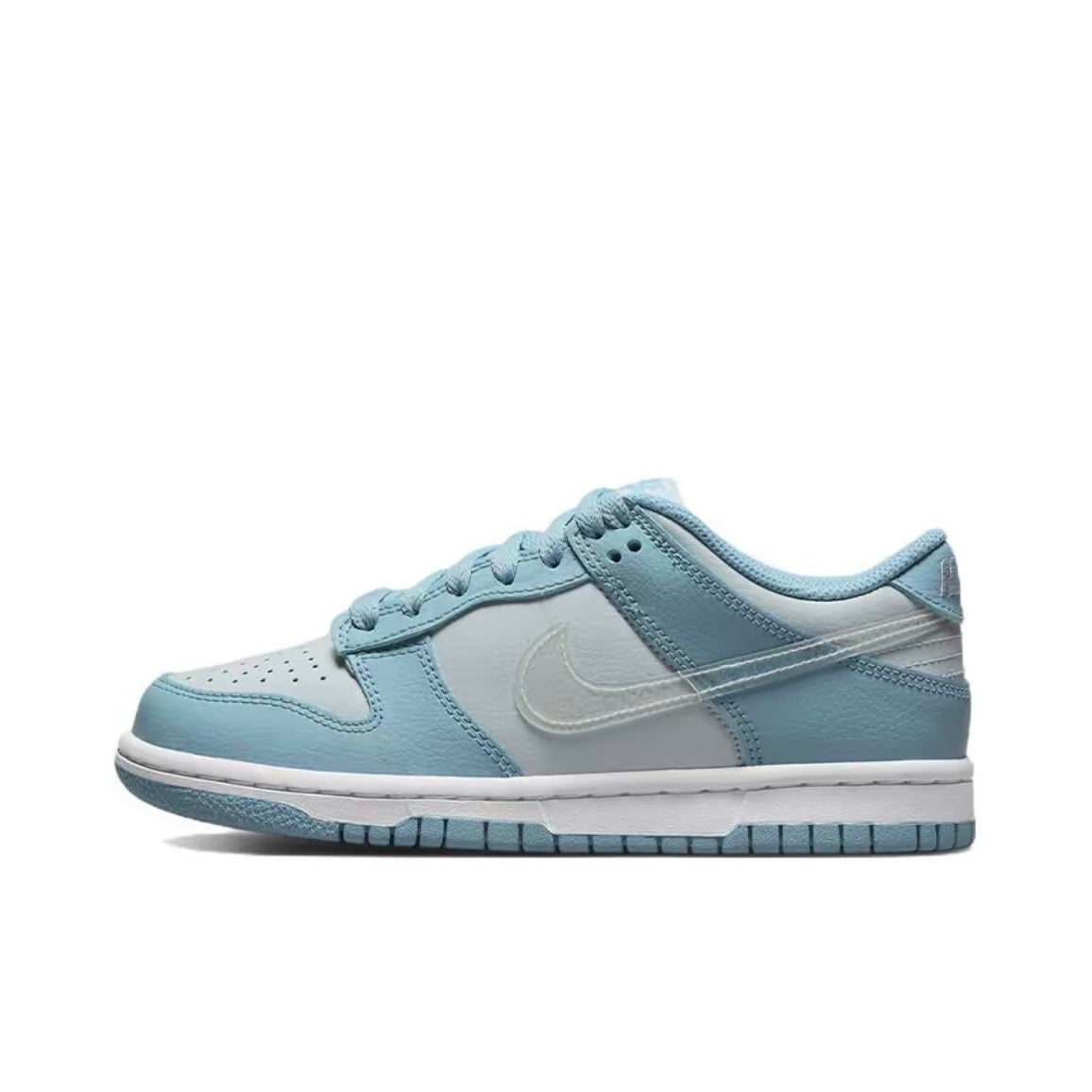 Nike Dunk Low Clear Blue Swoosh  (GS)