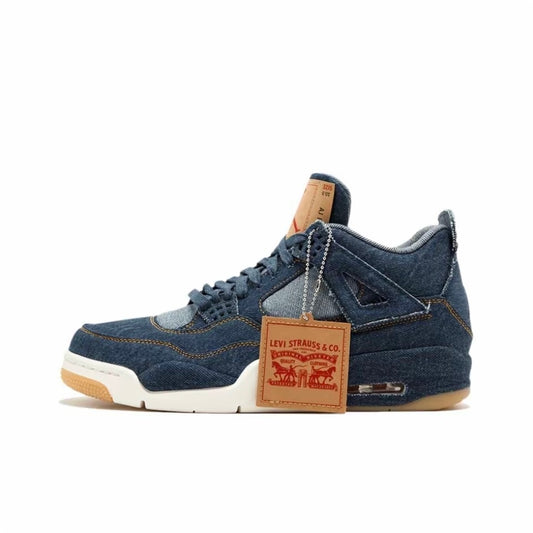 Jordan 4 Retro Levi's Denim (Tag with Levi's Logo)