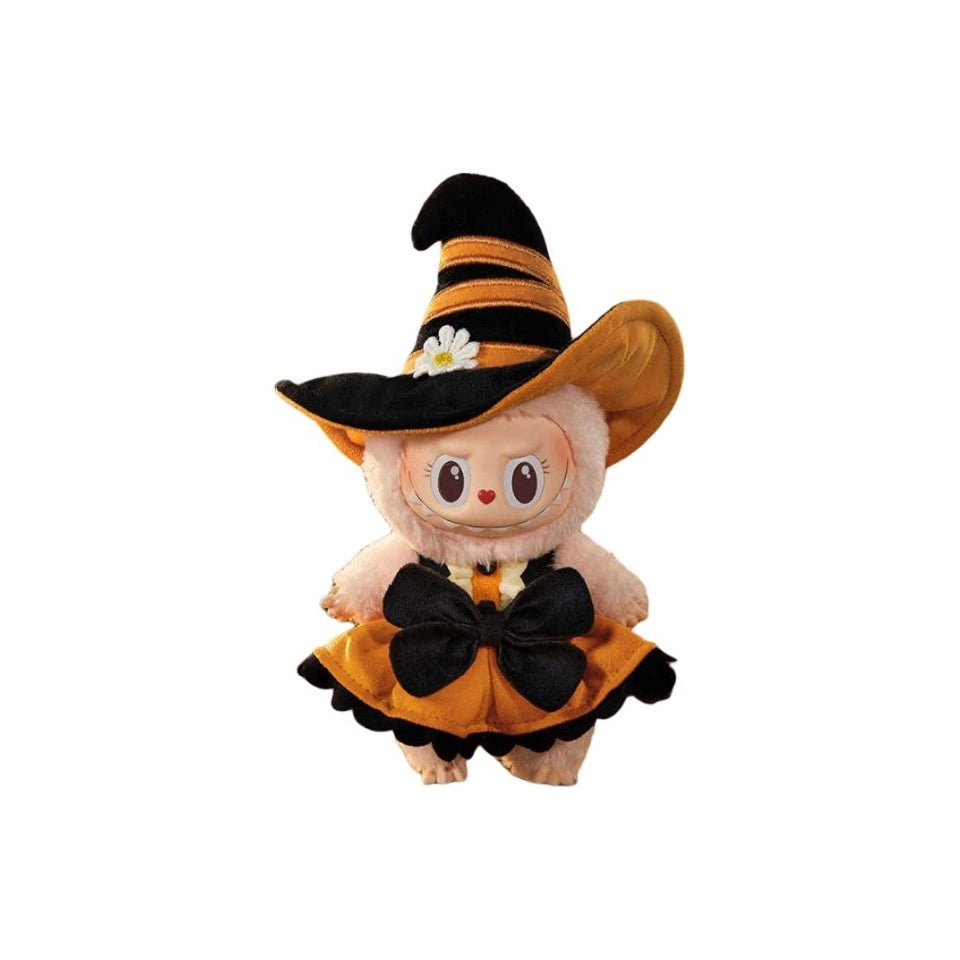 Pop Mart Labubu Magic of Pumpkin Mokoko Vinyl Plush Pendant (Pop Land Exclusive)