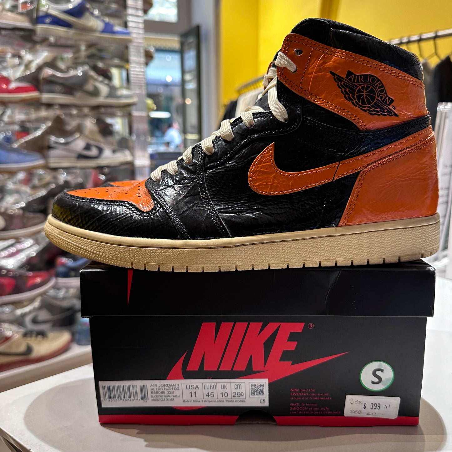 Jordan 1 Retro High Shattered Backboard 3.0 Pre-owned US 11