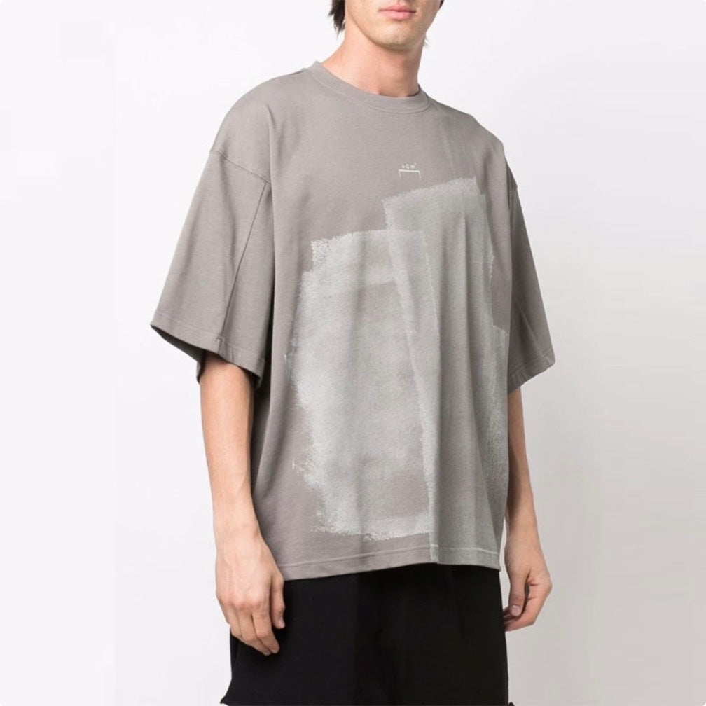 A-COLD-WALL* Graphic-print Short-sleeved T-shirt Grey