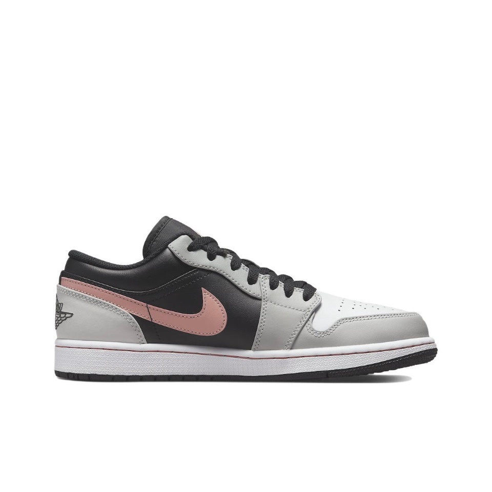 Jordan 1 Low Black Grey Pink