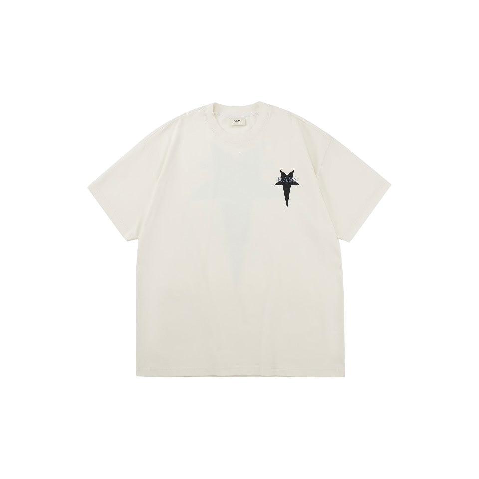 Rass Star Logo Tee Off-white