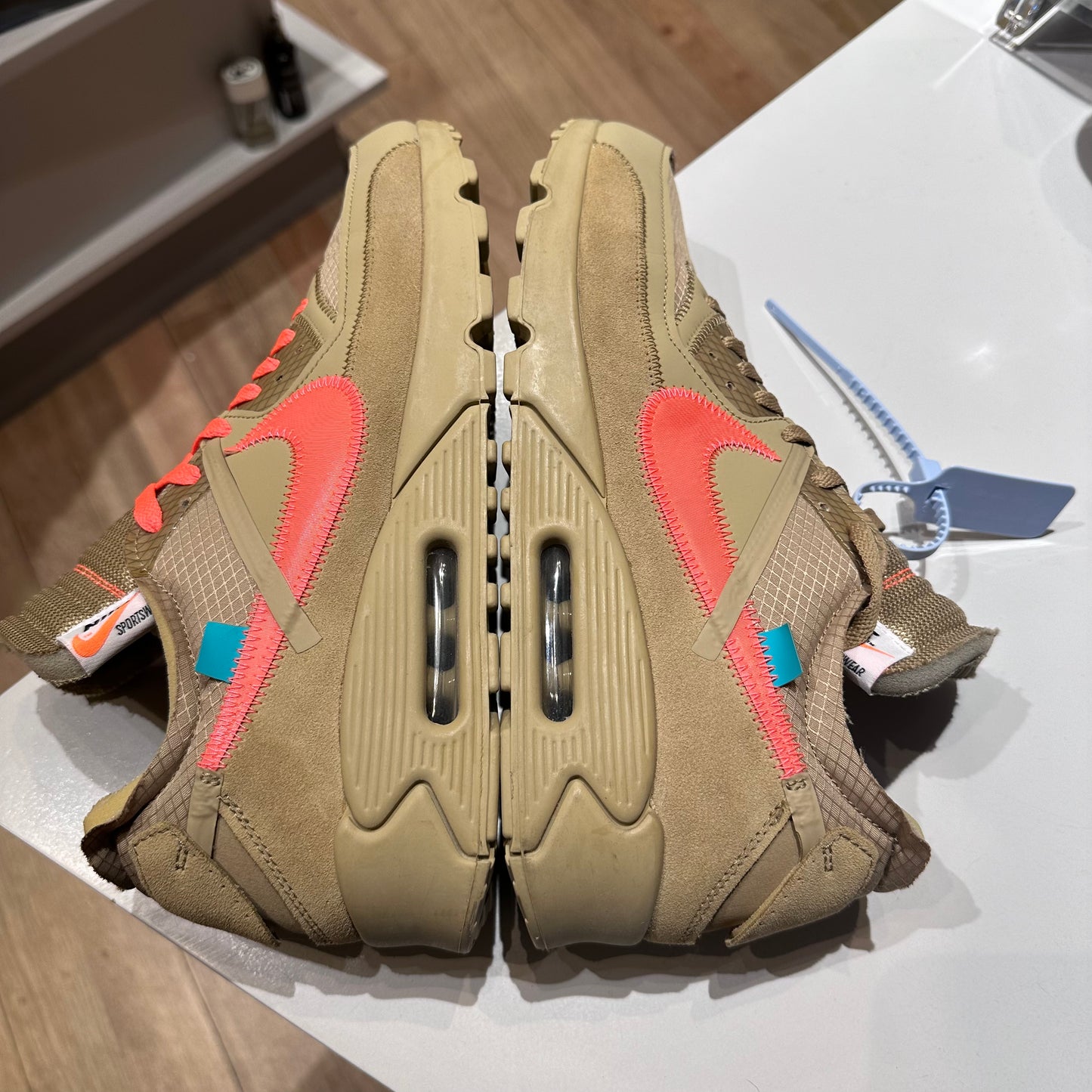 Nike Air Max 90 Off-White Desert Ore Pre-owned