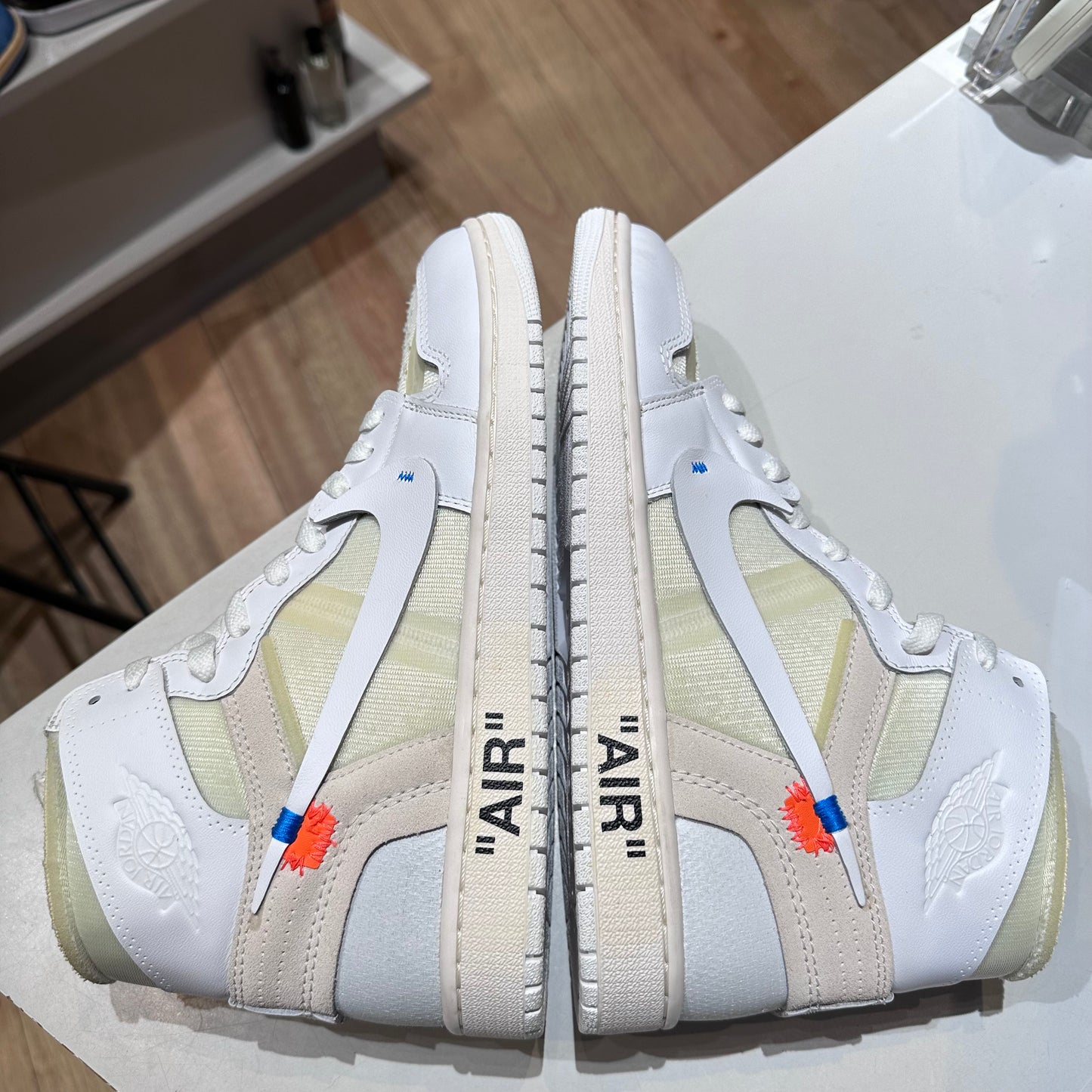 Jordan 1 Retro High Off-White Euro Pre-owned US 10.5