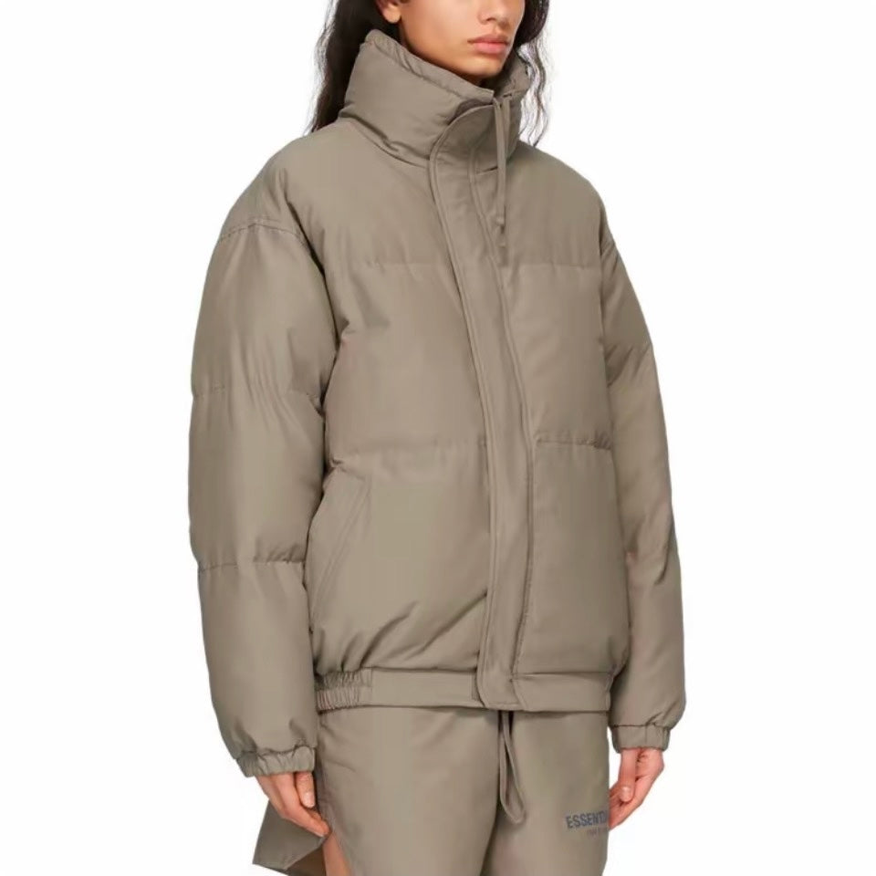 Fear of God Essentials Puffer Jacket Taupe