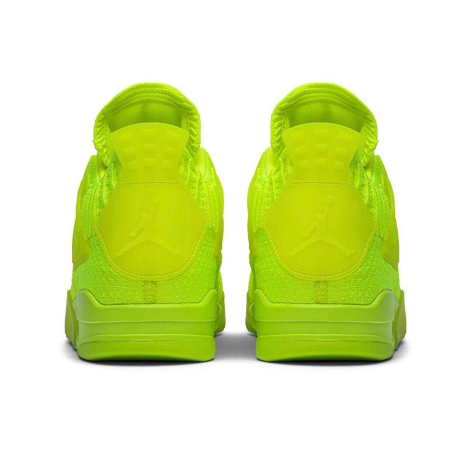 Jordan 4 Retro Flyknit Volt Pre-owned US 11