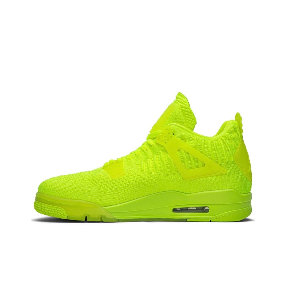 Jordan 4 Retro Flyknit Volt Pre-owned US 11