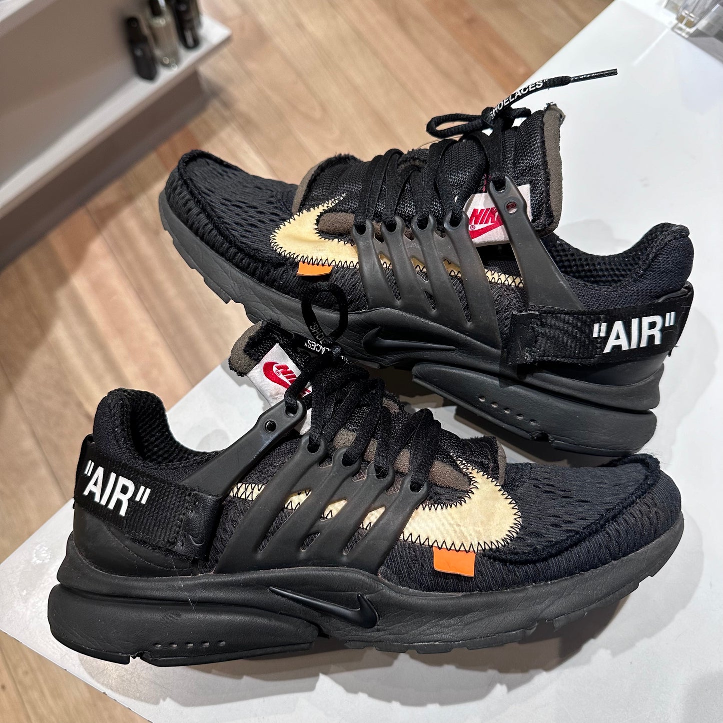 Nike Air Presto Off-White Black (2018) Pre-owned US 9