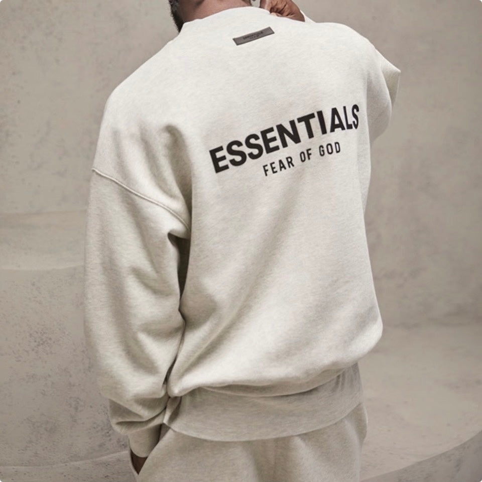 Fear of God Essentials Crewneck Light Oatmeal