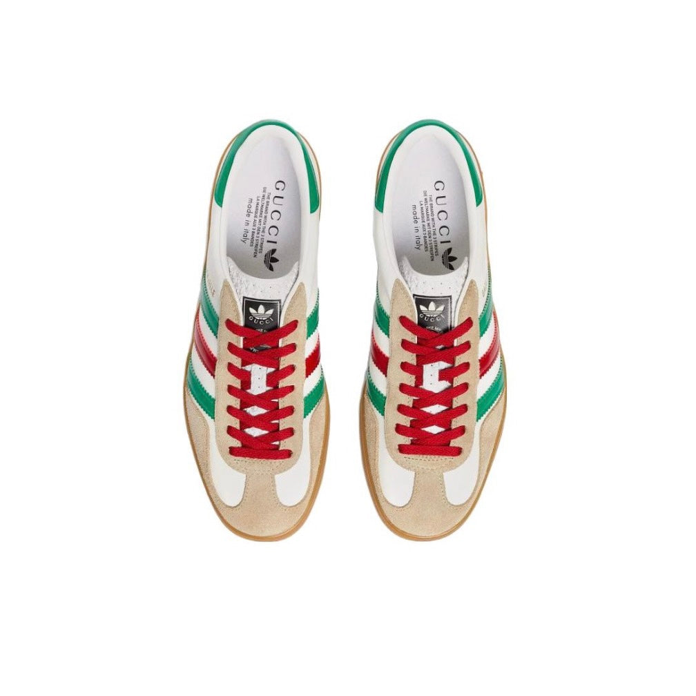 adidas x Gucci Gazelle White Green Red