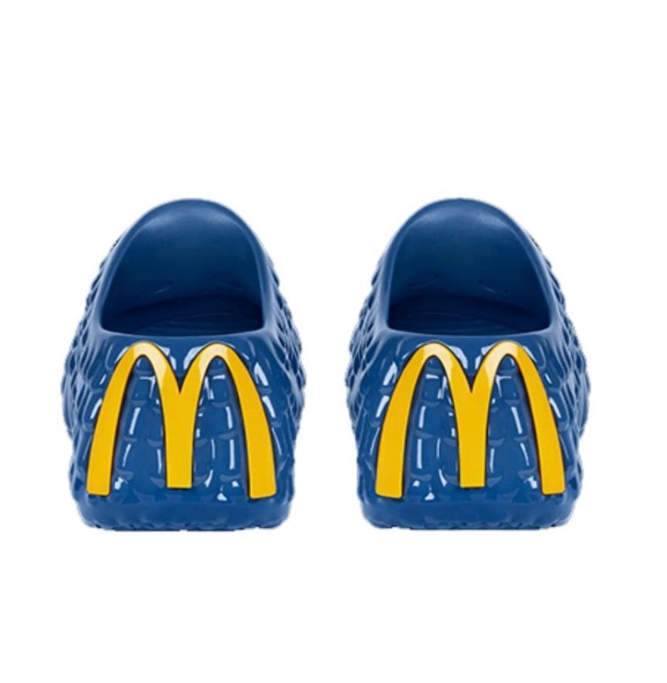 Kerwin Frost x McDonald's Fry Guy Clog Cobalt Blue