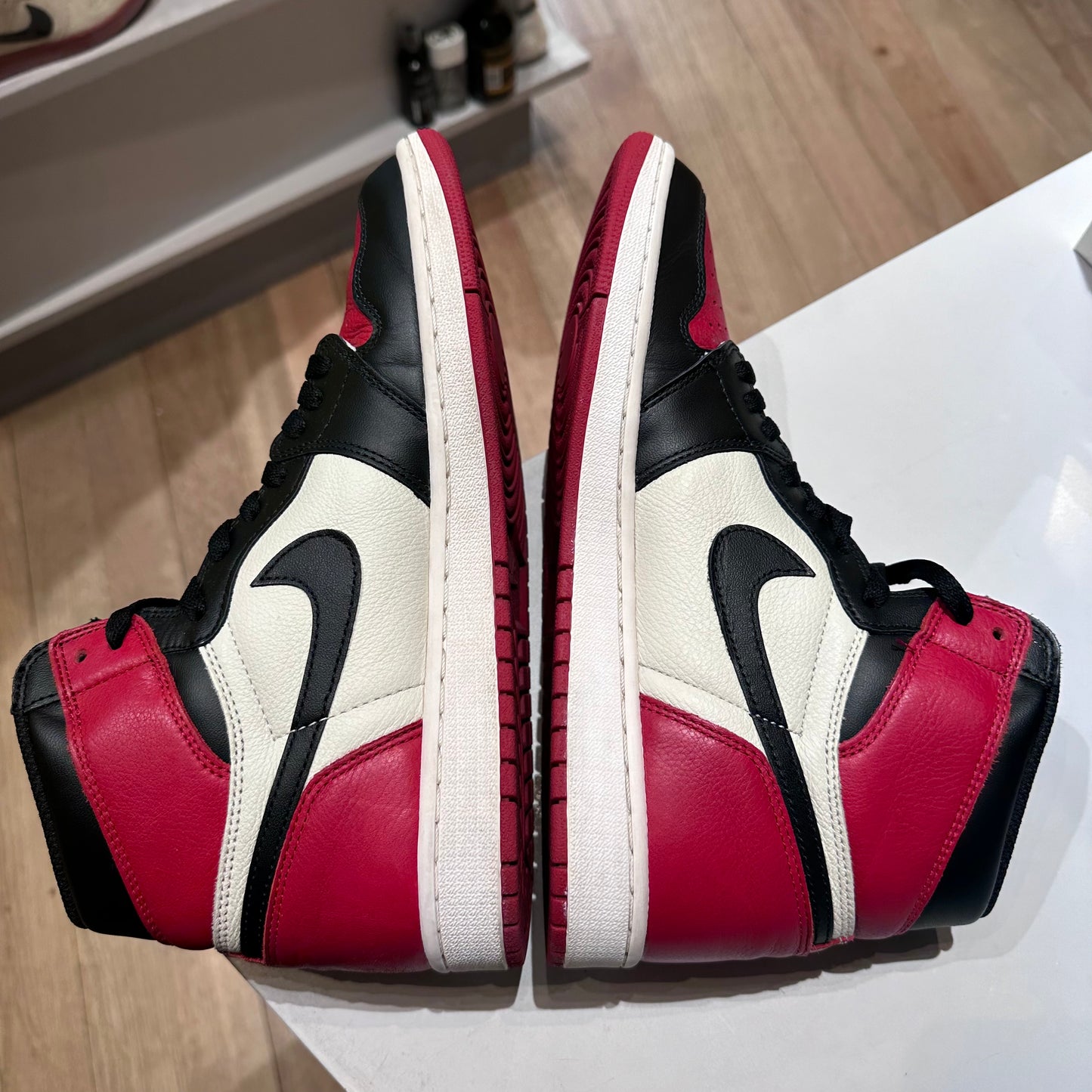 Jordan 1 Retro High Bred Toe Pre-owned US 11