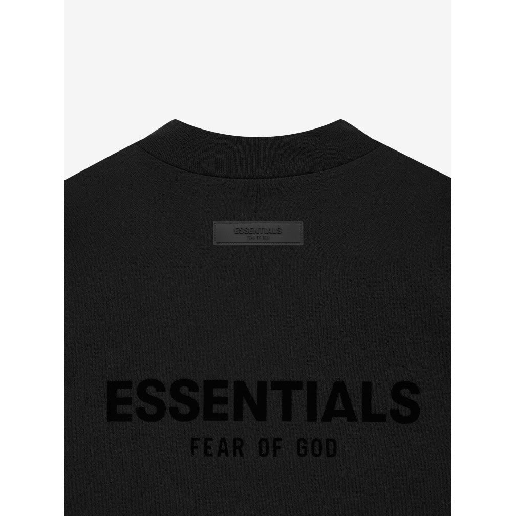 Fear of God Essentials SS22 Tee Stretch Limo Logo Black