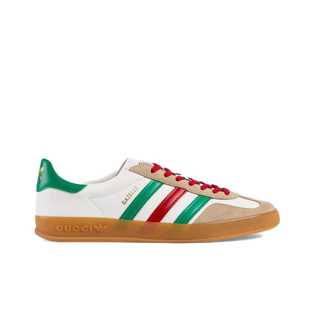 adidas x Gucci Gazelle White Green Red