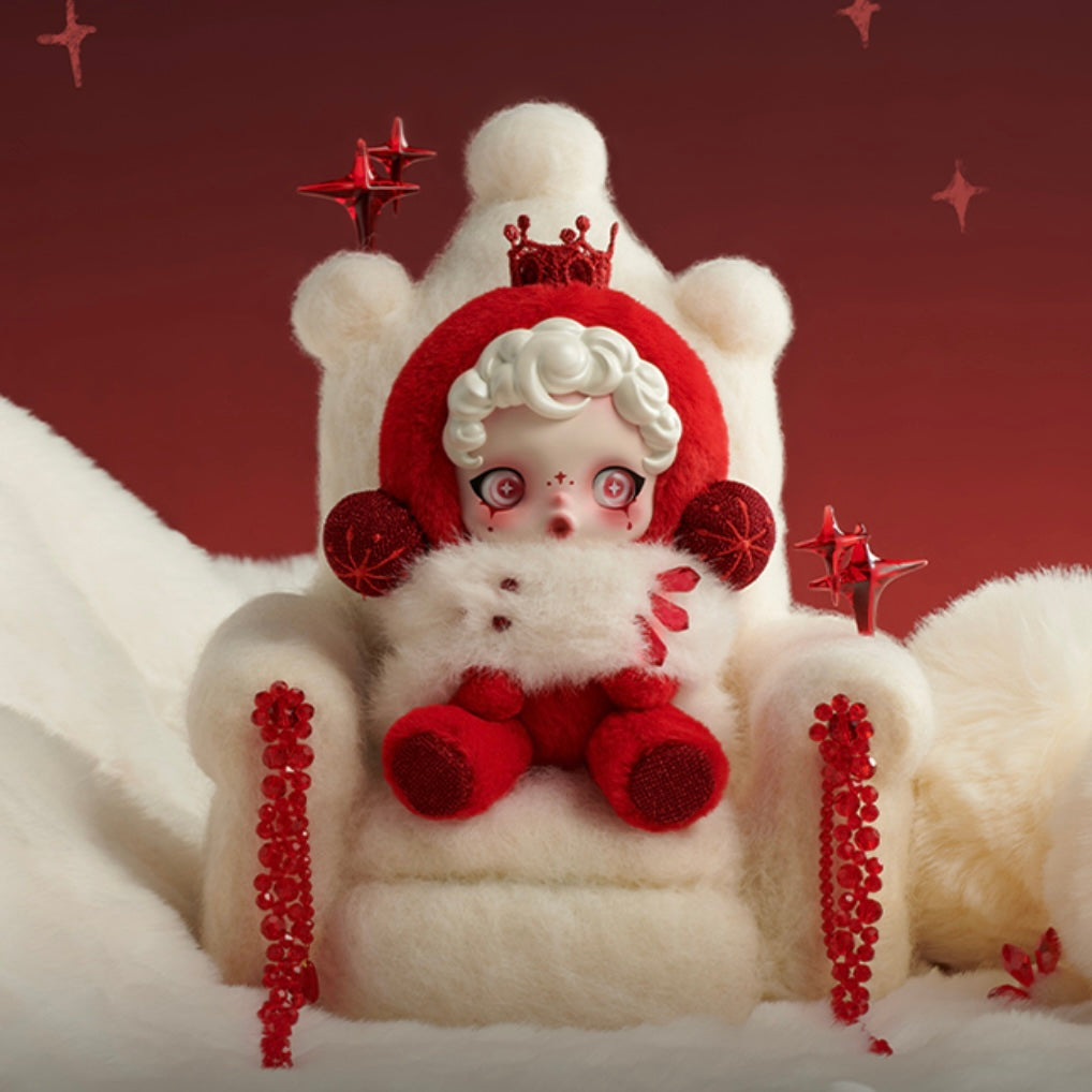Pop Mart SKULLPANDA Winter Symphony Series Plush (Secret Edition) Plush Doll  Symphony of Wishes