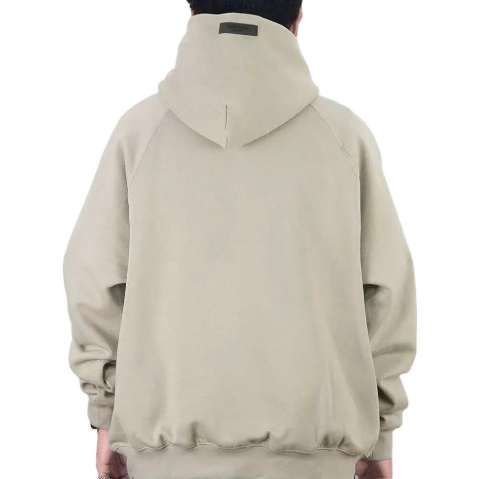 Essentials Fear of God Pull-over Hoodie Moss (Front Print)