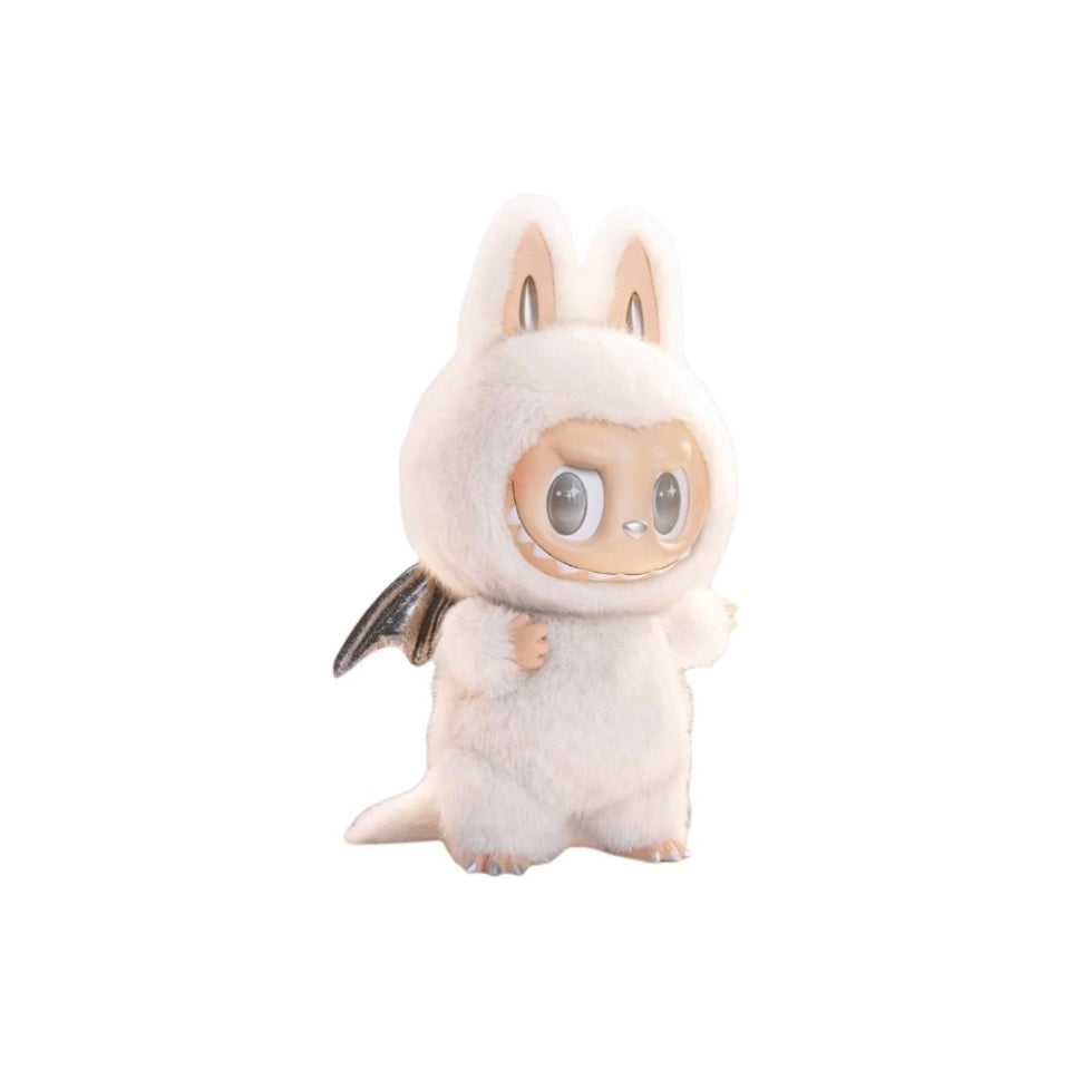 Pop Mart The Monsters Labubu Zimomo Angel in Clouds Figure + Tote Bag