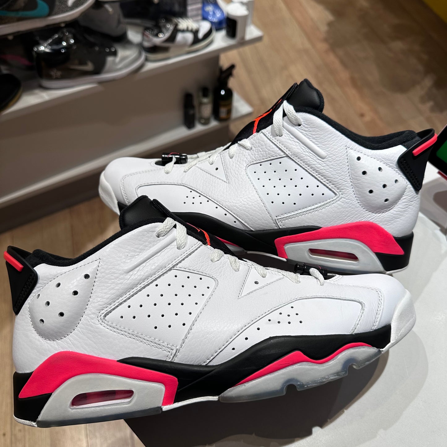 Jordan 6 Retro Low Infrared White Pre-owned US 12