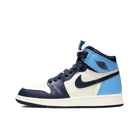 Jordan 1 Retro High UNC Obsidian (GS)