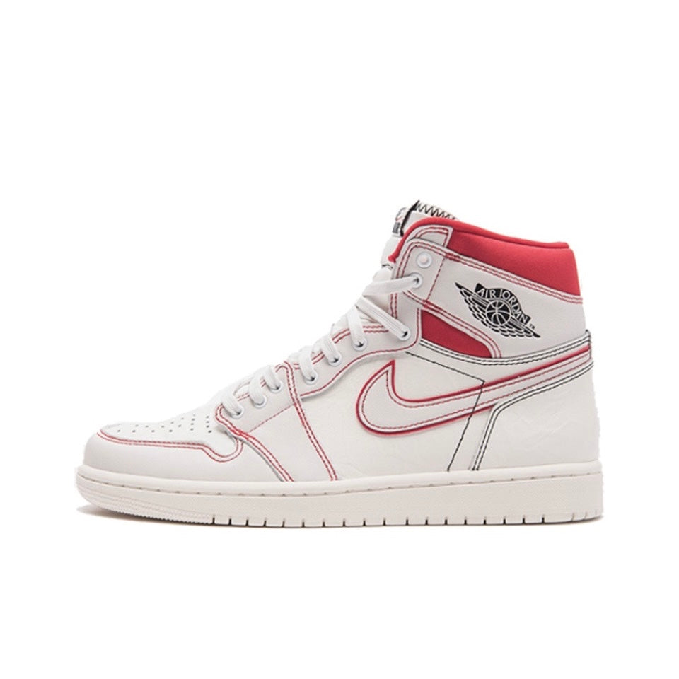 Jordan 1 Retro High Phantom Gym Red