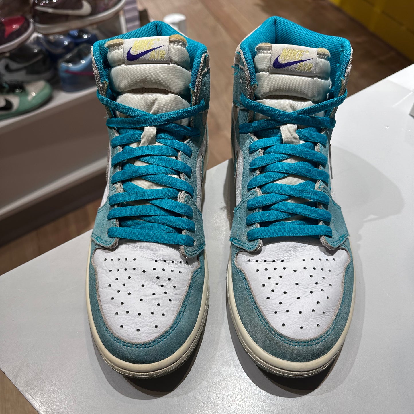 Jordan 1 Retro High Turbo Green Pre-owned US 10.5