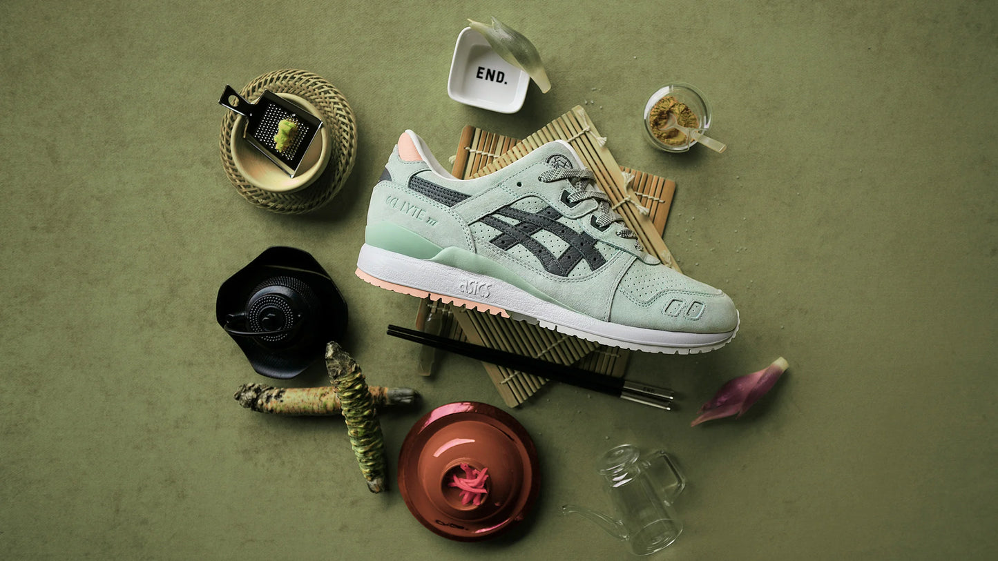 Asics x END Gel Lyte 3 'Wasabi' ( Special Box )